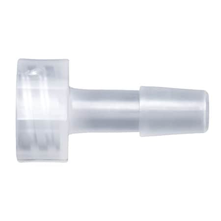 Cole Parmer Luer to Hose Barb Fitting, Straight Adap, Polypropylene, Cleanroom, Lrg Bore M Luerx5/16in ID;10PK LBM-5PP-QC